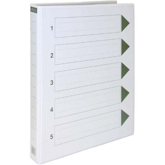 Picture of BINDER VIEW   A4 3D RING   0.5"  SPINE CAPACITY WHITE