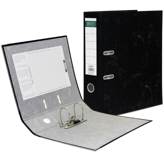 Picture of FILE BOX PRSBRD F4 7CM BLACK BIG