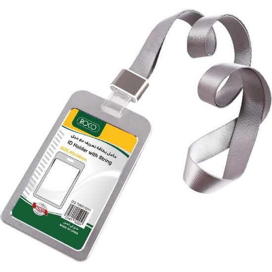 Picture of HOLDER ID ALUMINUM ALLOY GREY