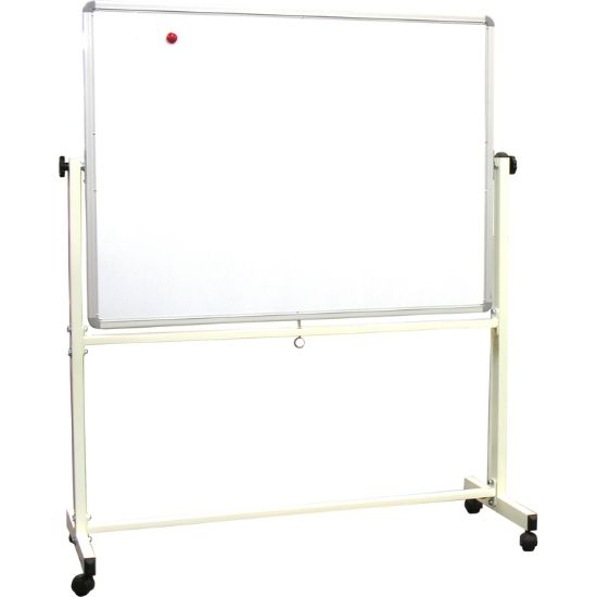 Picture of WHITEBOARD MAGNETIC W/EASEL 2 PARTS/SET Board size 90 X 180 CM