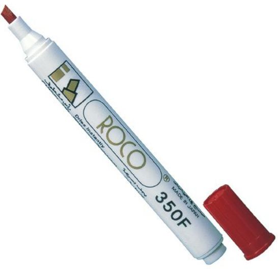 Picture of MARKER PERMANENT CHISEL TIP -RED