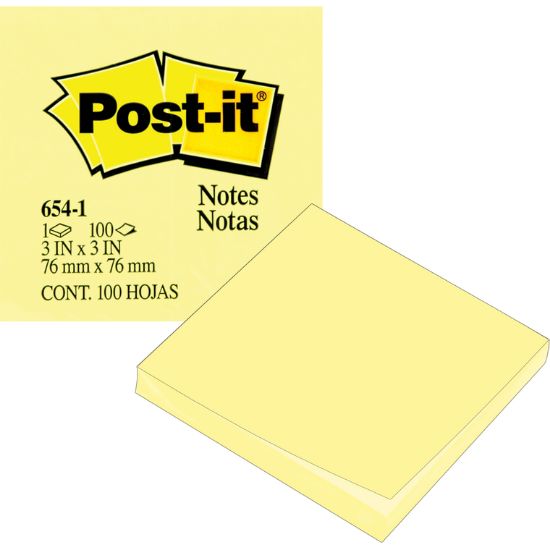 Picture of POST IT   3  X 3 "       3M  - USA MADE / MEDIUM