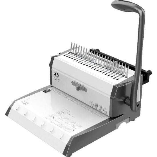 Picture of Roco Multi-function Binding Machine COMB+WIREA4/Letter 450 Sheets Capacity (70 gsm) Black/Gray