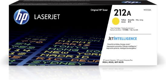 Picture of W2121 HP 212A LaserJet Toner Yellow