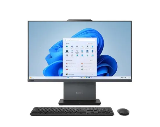 Picture of Lenovo ThinkCentre Neo 50a 27 All-in-One Desktop, Intel Core i5-13420H Processor, 8GB RAM, 512GB SSD M.2, Intel UHD Graphics, 27-inch Full HD 1920x1080 Display IPS, Wireless Keyboard + Mouse, Free Dos - Luna Grey