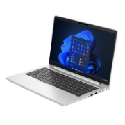 صورة كمبيوتر محمول HP ProBook 440 G10 بمعالج Intel i5-1335U، شاشة 14 بوصة FHD، ذاكرة RAM بسعة 8 جيجابايت DDR4، قرص SSD بسعة 512 جيجابايت، كاميرا ويب، واي فاي وبلوتوث، بصمة، نظام FreeDOS، ضمان سنتين