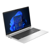 صورة كمبيوتر محمول HP ProBook 450 G10 بمعالج Intel i7-1355U، شاشة 15.6 بوصة FHD، ذاكرة RAM بسعة 16 جيجابايت DDR4، قرص SSD بسعة 512 جيجابايت، كاميرا ويب، نظام Windows 11 Pro، واي فاي وبلوتوث، ضمان سنة