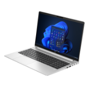 صورة كمبيوتر محمول HP ProBook 450 G10 بمعالج Intel i7-1355U، شاشة 15.6 بوصة FHD، ذاكرة RAM بسعة 16 جيجابايت DDR4، قرص SSD بسعة 512 جيجابايت، كاميرا ويب، نظام Windows 11 Pro، واي فاي وبلوتوث، ضمان سنة