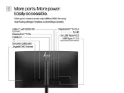 صورة اتش بي شاشة S5 Pro 524pu، FHD، USB-C