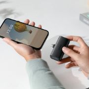 Picture of Anker Nano Power Bank (22.5W, Built-In USB-C Connector)  Black1) Powerbank 5000mAh2)Output = 2 USB-C Single Port 22.5W 3)Input = USB-C 18W