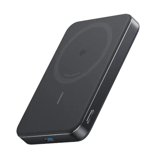 صورة أنكر MagGo باور بنك 10000mAh مغناطيسي – أسود
