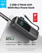 صورة أنكر باور بانك 25000مللي أمبير 165 واط