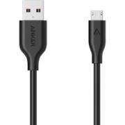 صورة أنكر كابل PowerLine Micro-USB – 6 قدم – أسود