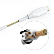 صورة أنكر كابل PowerLine مايكرو USB إلى USB-A – 6ft – أبيض