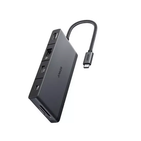 صورة أنكر هب USB-C 552 – 9 في 1 – أسود