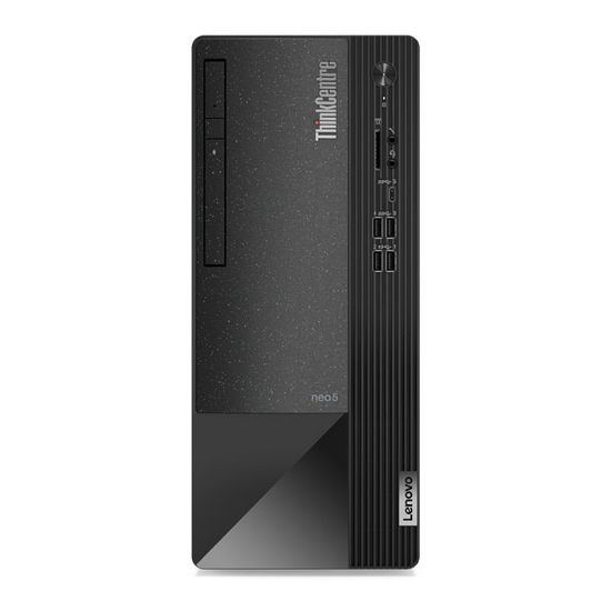 Picture of Lenovo ThinkCentre neo 50t Desktop – Intel Core i3-13100, 8GB RAM, 256GB SSD M.2, DVD Writer, Intel UHD Graphics 730, USB Keyboard & Mouse, FreeDOS-Black