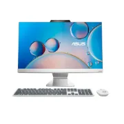Picture of Asus Desktop  All in one Intel Core i5-1335U Processor, 8GB Ram, 512GB SSD M.2, Intel Iris Xe Graphics, 23.8-inch Full HD Display, Wired keyboard & mouse, Free Dos - White