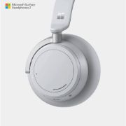 Picture of Microsoft Surface Headphones 2 Bluetooth, Omnisonic sound, active noise cancellation 13 levels, Dual mics,battery life up to 18.5 hours, Ultra-comfortable ear pads  QXL-00023- Light Gray