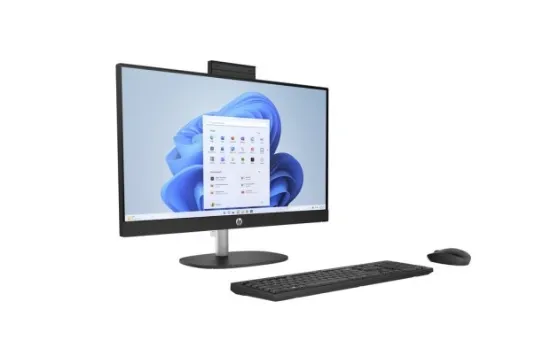 Picture of HP AIO,24-cr0008nx  Core i5, 8GB DDR4, 512GB SSD, 23.8 inch, Touch, Win 11 Home  - Jet Black