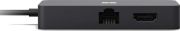 Picture of Microsoft USB C Travel Hub HDMI, VGA, USB A, USB C and Ethernet Ports- Black