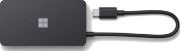 Picture of Microsoft USB C Travel Hub HDMI, VGA, USB A, USB C and Ethernet Ports- Black
