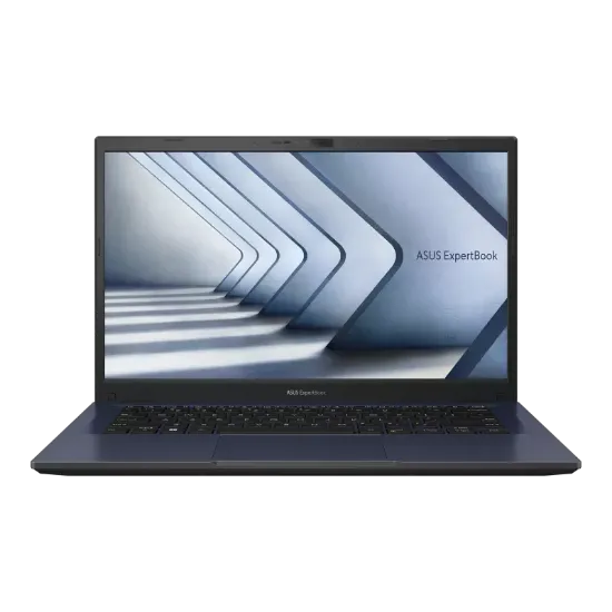 Picture of Asus ExpertBook, Intel Core i5-1335U Processor, 8GB RAM, 512GB SSD M.2, Intel UHD Graphics, 14-inch Full HD Display, Fingerprint, Backlit Keyboard, Free DOS-Star Black