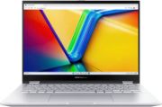 Picture of Asus VivoBook Flip, i9-13900H, 16GB RAM, 1TB SSD PCIe, 14" WUXGA Display, Illuminated Chiclet Keyboard, Win11 - Transparent Silver