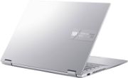 Picture of Asus VivoBook Flip, i9-13900H, 16GB RAM, 1TB SSD PCIe, 14" WUXGA Display, Illuminated Chiclet Keyboard, Win11 - Transparent Silver
