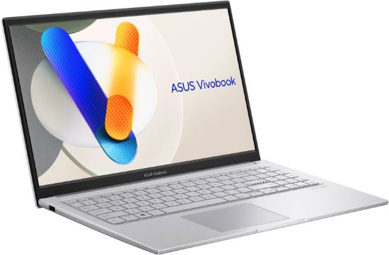 Picture of Asus Vivobook  with Intel Core i7-1355U, 8GB RAM, 512GB PCIe SSD, 15.6" FHD Display, DOS, Cool Silver
