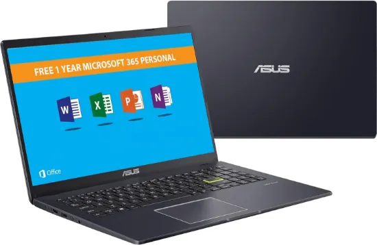 Picture of ASUS Intel Celeron, 4GB RAM DDR4, 128GB SSD, 15.6" Display, Windows 11 + Office, Blue