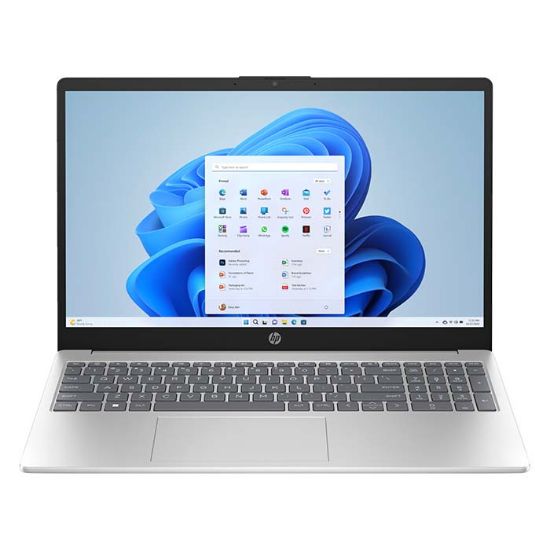 Picture of HP 15-fd0018nx Laptop – Intel Core i7 13th Gen, 16GB RAM, 512GB SSD, 15.6" FHD Display-Natural Silver