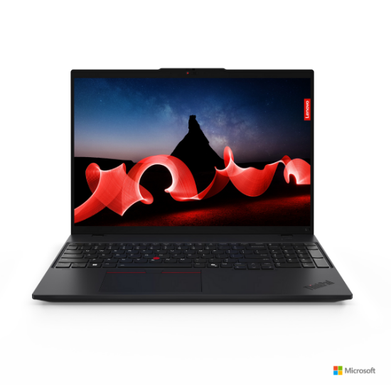 Picture of Lenovo ThinkPad L16 Gen 1 with Intel Core Ultra 7 155U, 16GB RAM, 512GB SSD, 16" WUXGA Display, Intel Integrated Graphics, Windows 11 Pro -Black