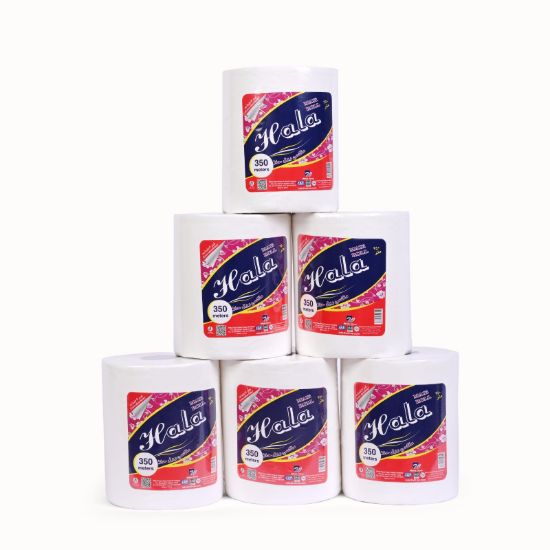 صورة مناديل رول 350 متر 6 حبة