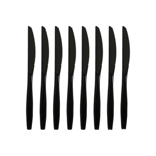 صورة اس ام سكين بستيك اسود 50 حبة  - 20 ربطة