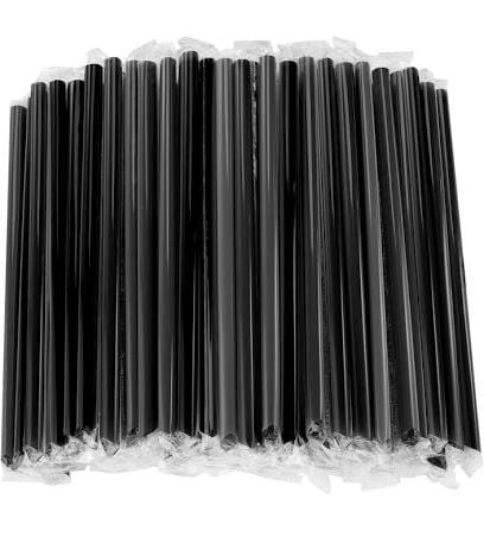 صورة مصاص مغلف اسود 8 مل كرتون 3000 حبة - 30 ربطة