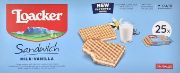 Picture of Loacker Vanilla wafer sandwich 25x25g