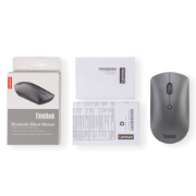 صورة لينوفو ماوس بلوتوث صامت ThinkBook - أسود