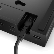 صورة لينوفو قاعدة توصيل ThinkPad USB4 Dock 5000 مع شاحن 100 واط