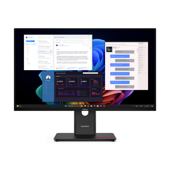 صورة شاشة لينوفو ThinkVision T27UD-40 مقاس 27 بوصة 4K UHD IPS 120Hz