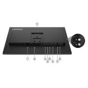 Picture of Lenovo ThinkVision T27QD-4v 27" QHD IPS Monitor 120Hz Teams Certified