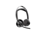 Picture of Poly Voyager Focus 2 Wireless Stereo Bluetooth Headset USB-C with USB-C/A Adapter