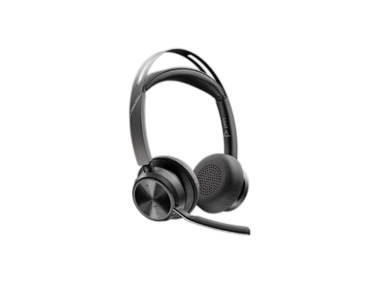 Picture of Poly Voyager Focus 2 Wireless Stereo Bluetooth Headset USB-C with USB-C/A Adapter