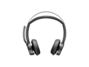 Picture of Poly Voyager Focus 2 Wireless Stereo Bluetooth Headset USB-C with USB-C/A Adapter