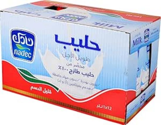 صورة حليب نادك قليل الدسم 12×1 لتر