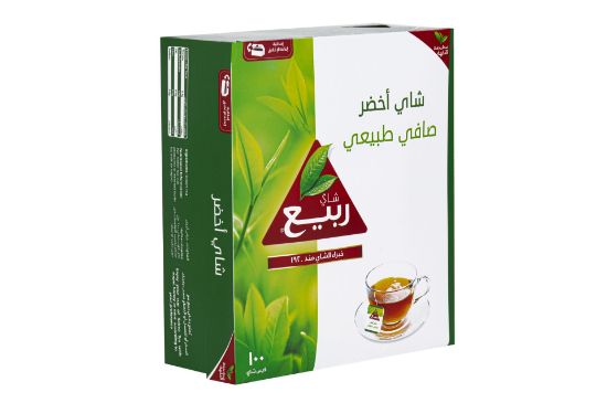 صورة شاي الربيع أخضر 100 كيس