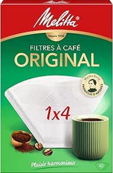 Picture of Melitta Coffee Filters 1×4 (40 pcs)