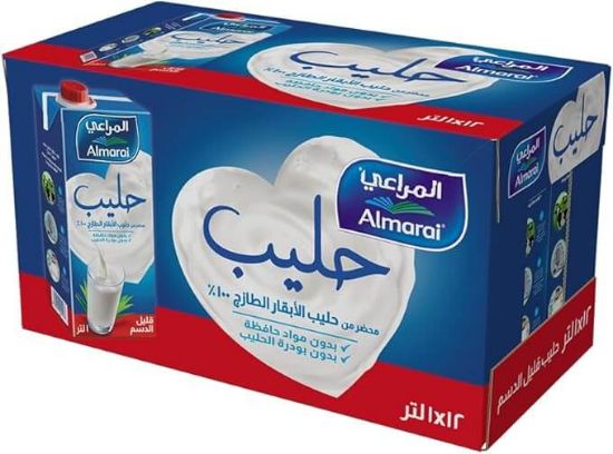 Picture of Almarai Low Fat Milk 12×1L