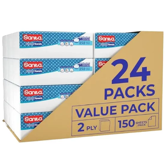 Picture of NAPCO Sanita Super Towel Facial Tissues – 150 Sheets