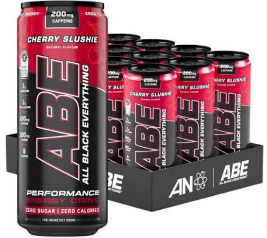 Picture of ABE Cherry Slushie Sugar Free (330 ml) - Pack of 12