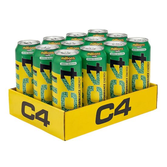 Picture of C4 Millions Apple Sugar Free (500 ml) - Pack of 12